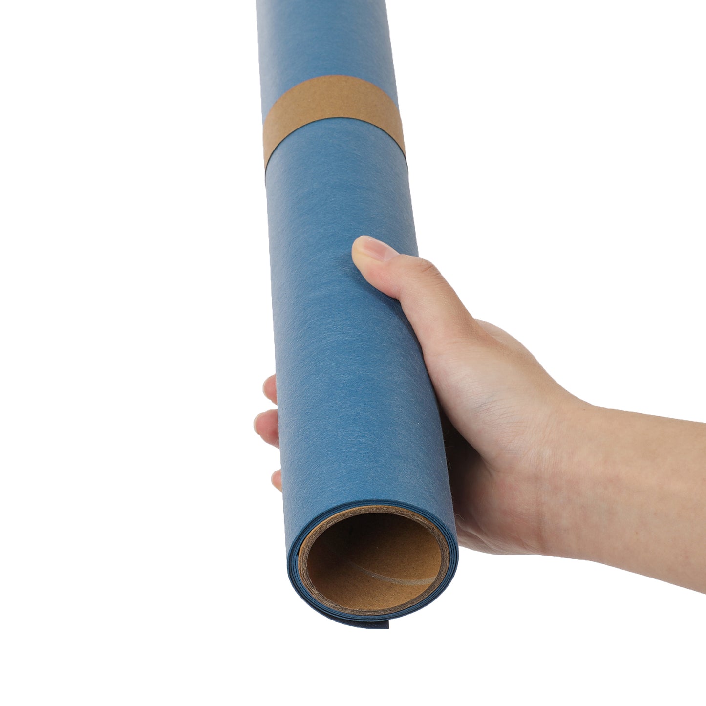 Navy Blue PU Leather Book Cloth,Nappa Grain