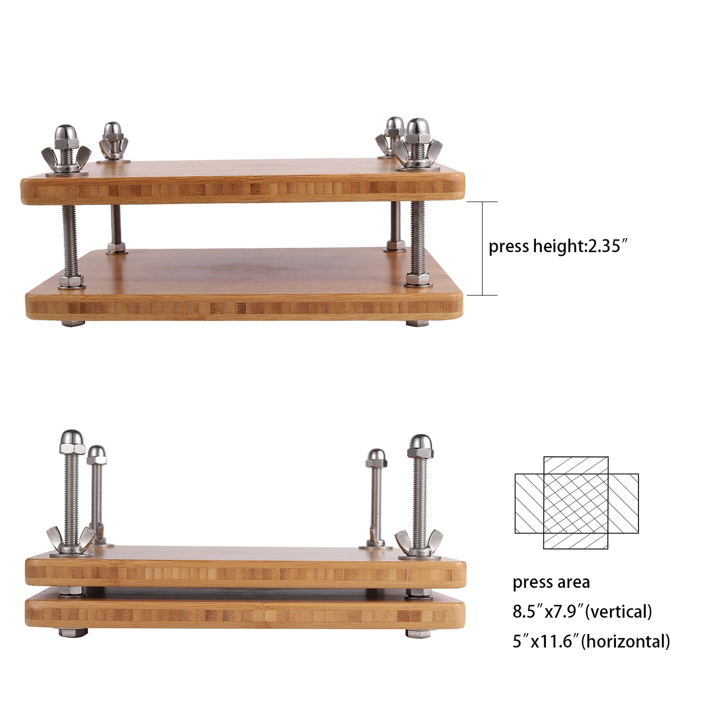 Portable Bamboo Book Press