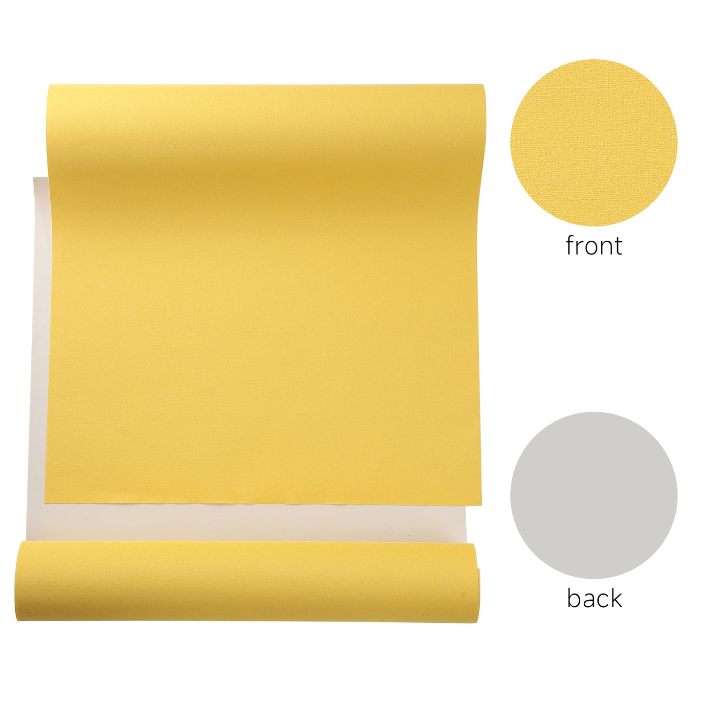 Bright Yellow Cotton Book Cloth