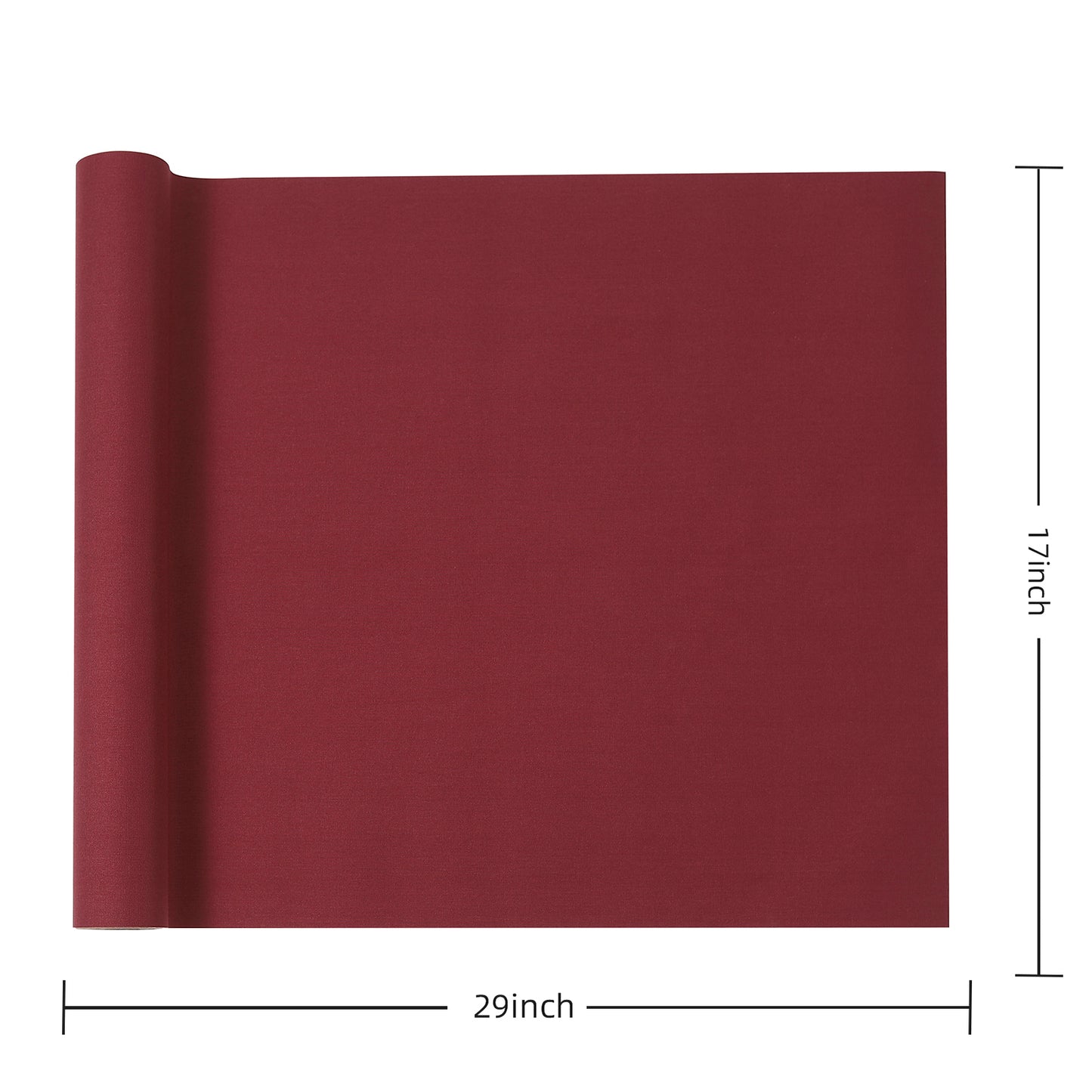 Burgundy Cotton Book Cloth