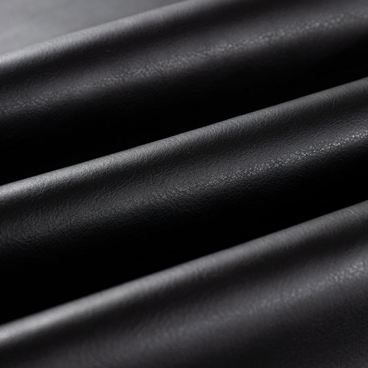 Black PU Leather Book Cloth,Casco Grain