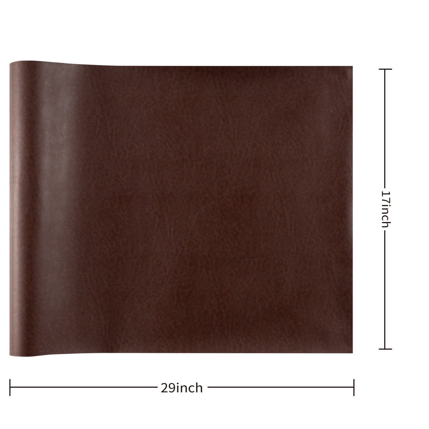 Brown PU Leather Book Cloth,Casco Grain