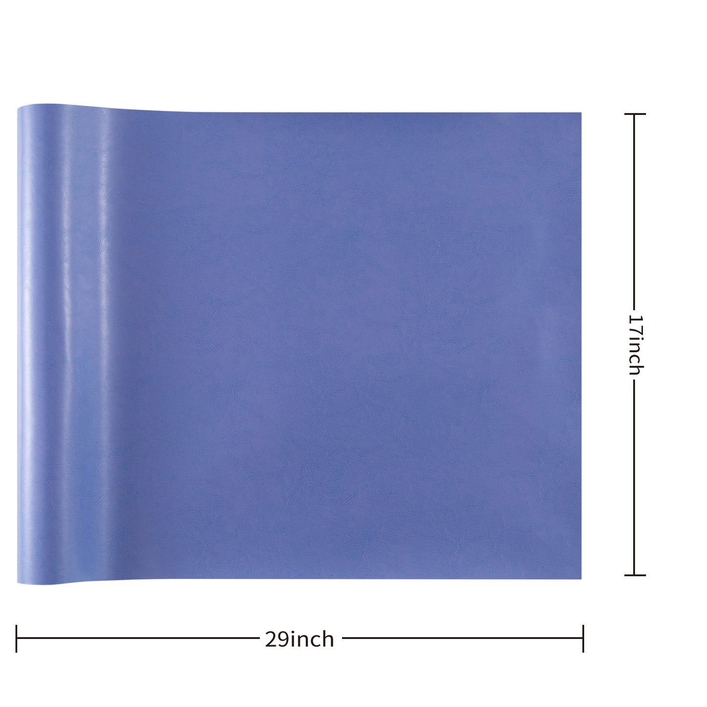 Light Purple PU Leather Book Cloth,Cowhide Grain