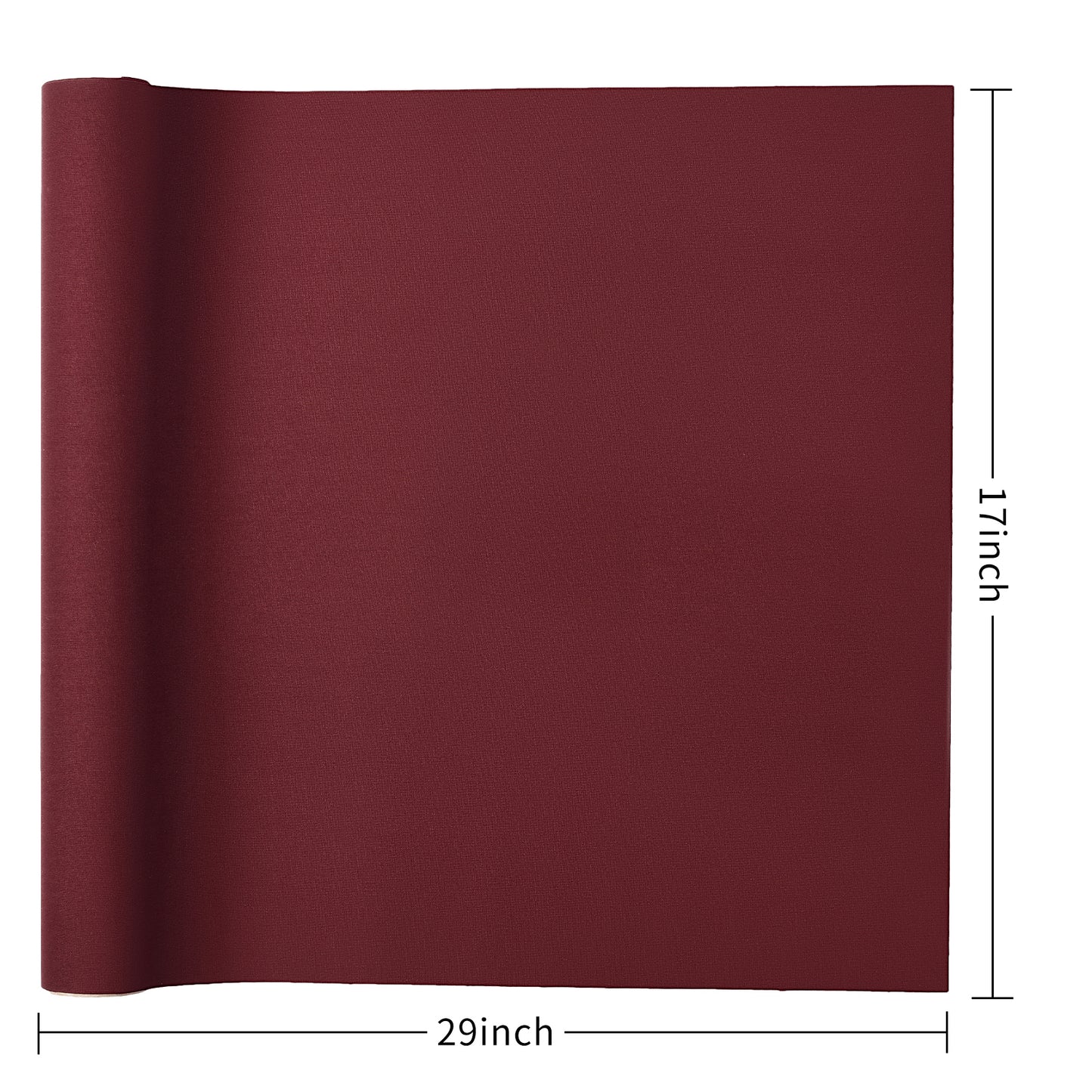 Dark Red Cotton Book Cloth