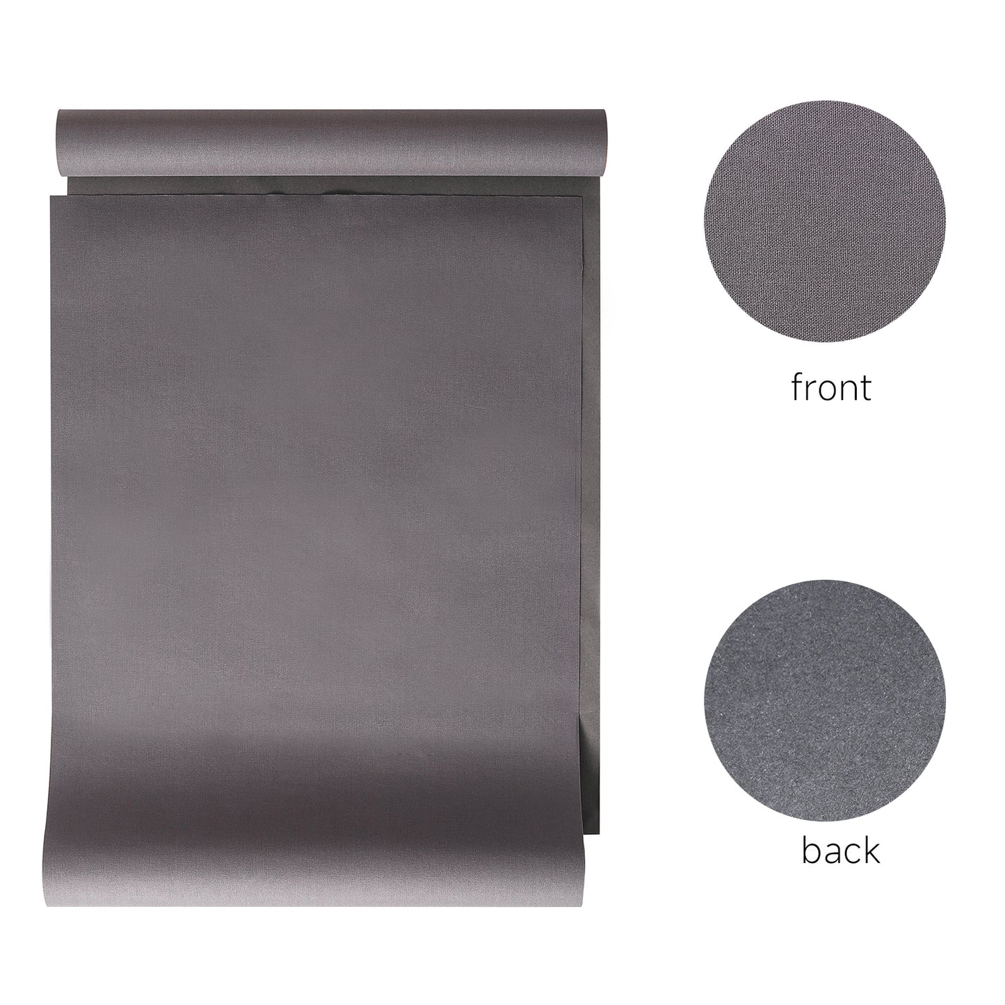 Dark Gray Cotton Book Cloth