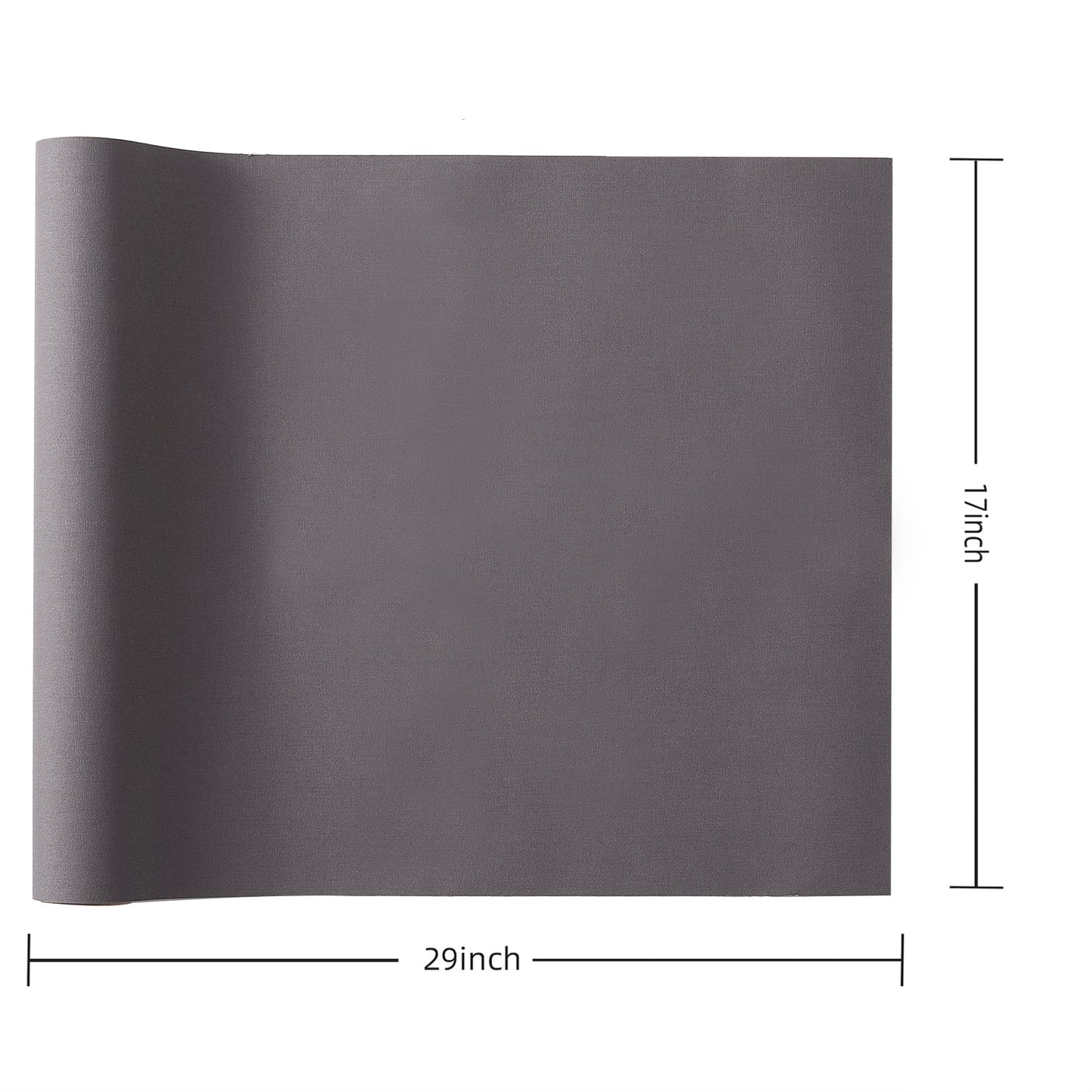 Dark Gray Cotton Book Cloth