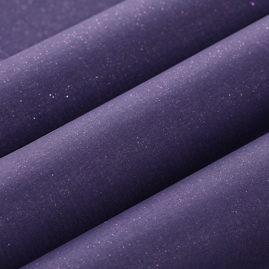 Glitter Purple Cotton Book Cloth