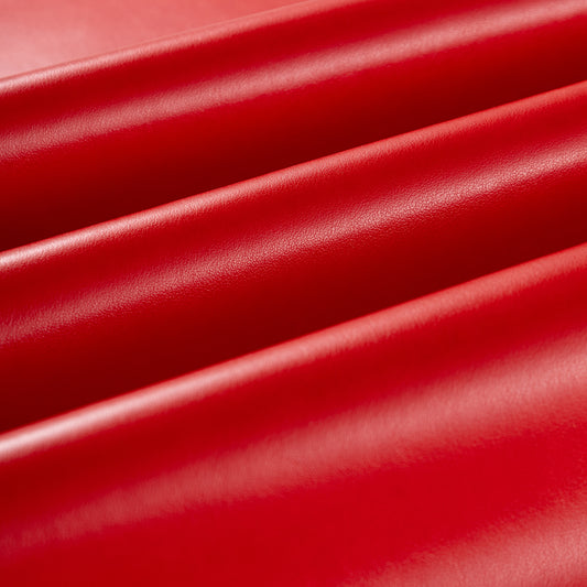 Red PU Leather Book Cloth,Goat Grain